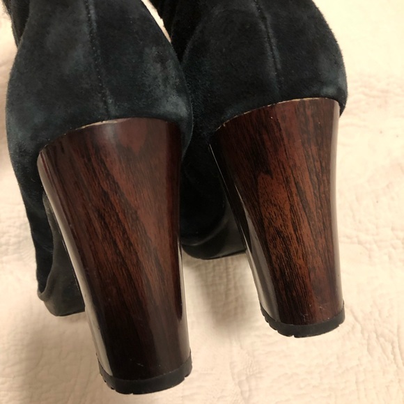 Kenneth Cole Reaction size 9 Med black booties - Picture 3 of 11